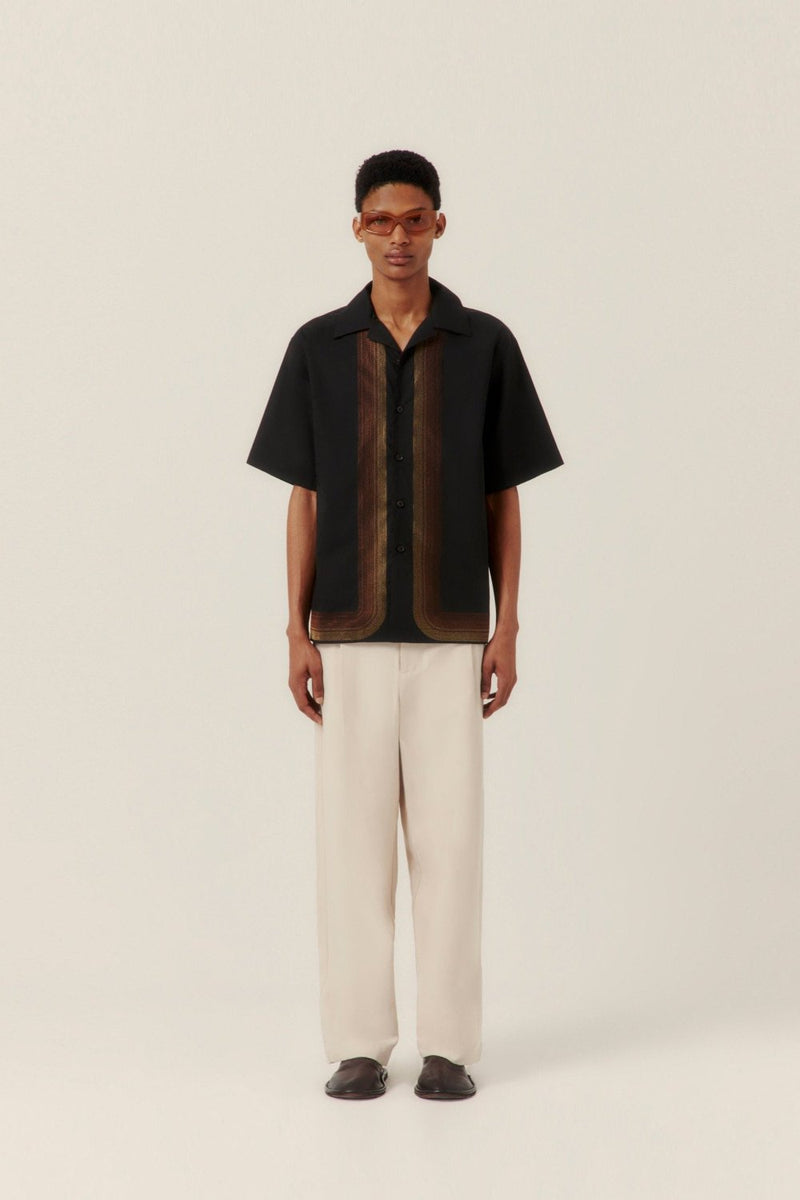 Sun Waves Camp Collar Shirt (Final Sale)