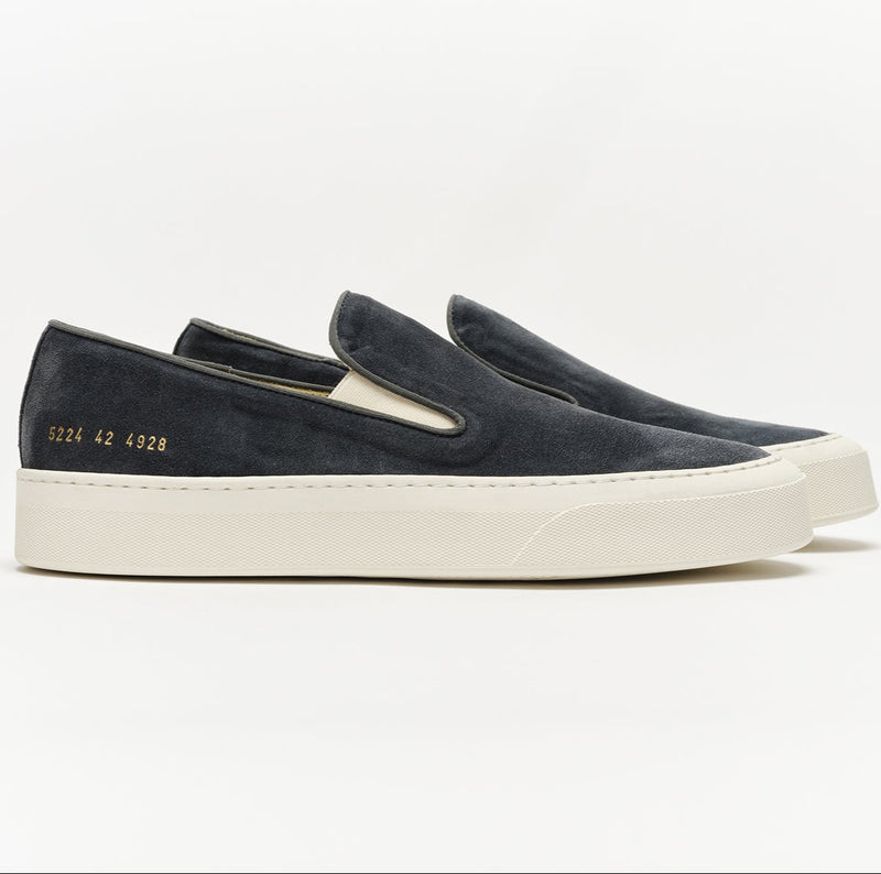 Slip On Suede Navy 4928