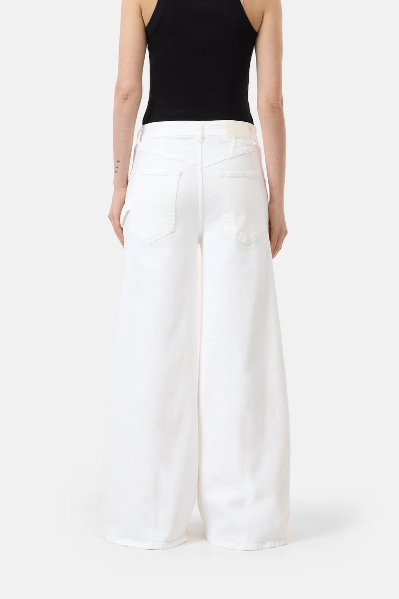 Morus Wide Jeans White