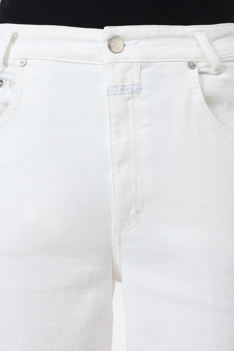 Morus Wide Jeans White