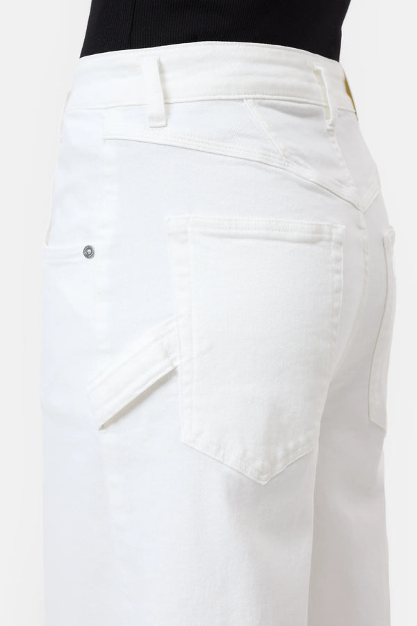 Morus Wide Jeans White