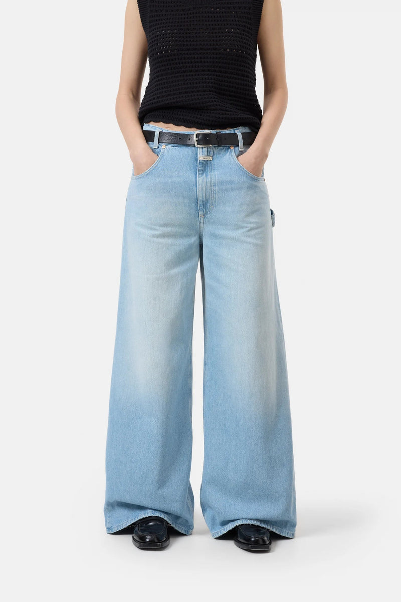 Morus Wide Jeans Light Blue