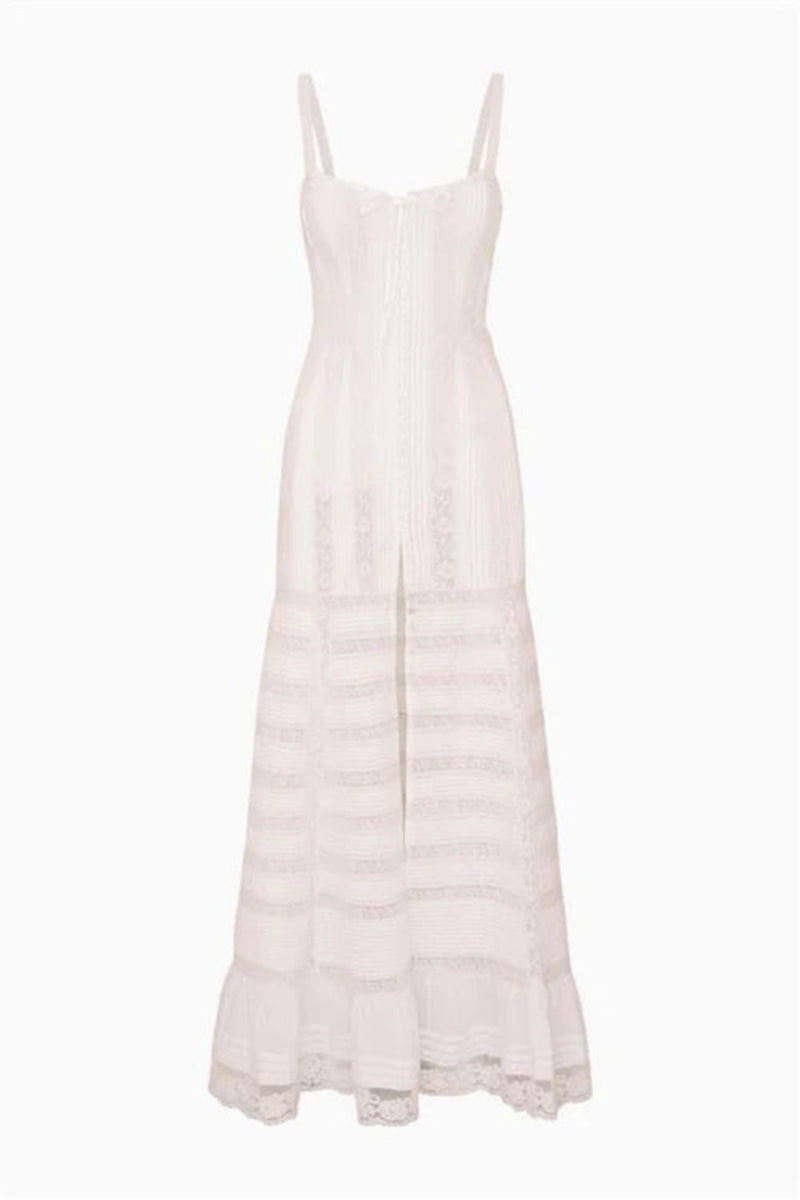 Calyx Cotton Victorian Maxi Dress – CURIO at Faena Bazaar
