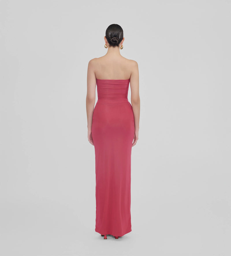 Campano Body Dress Crimson