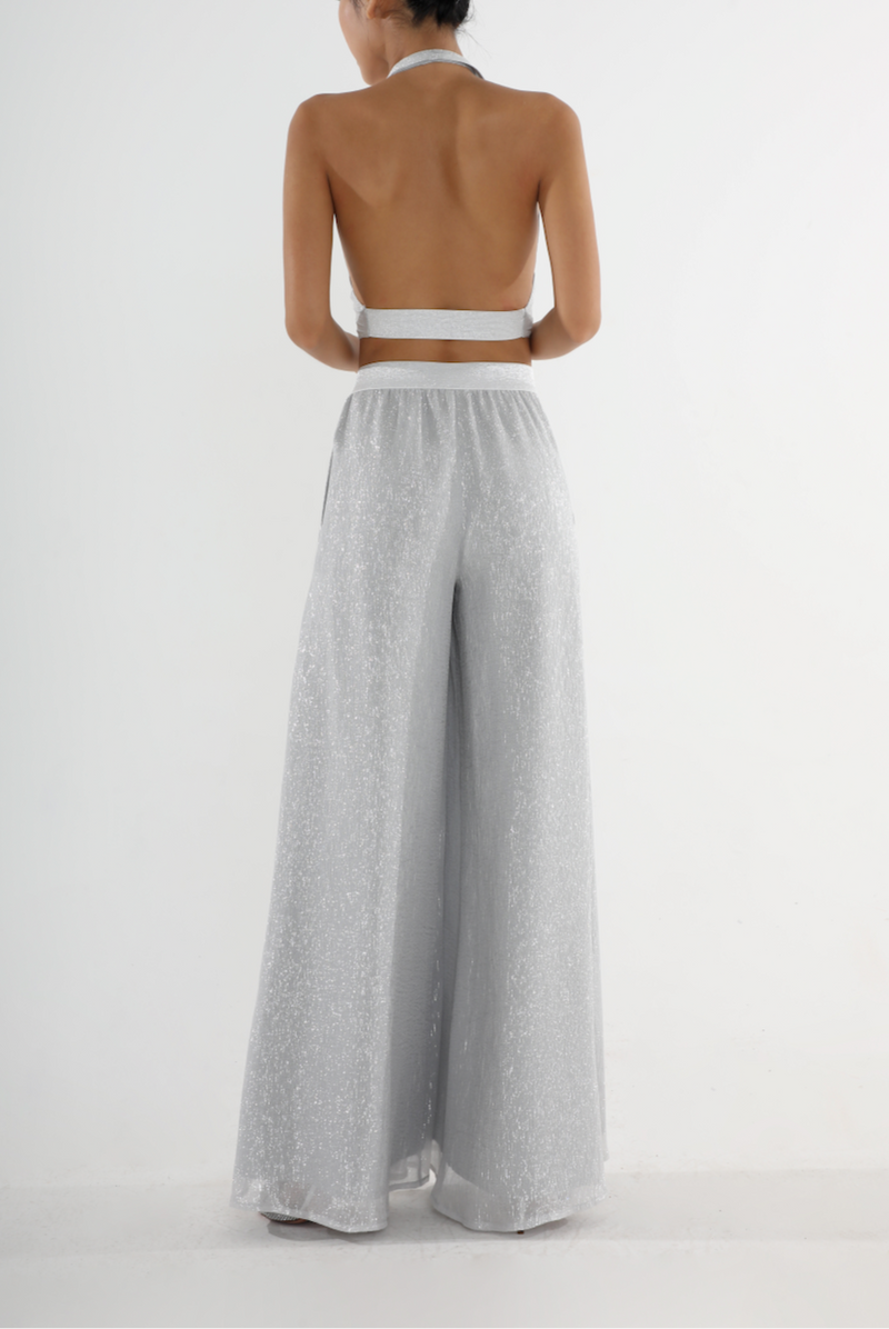 Harem Pants in Silver