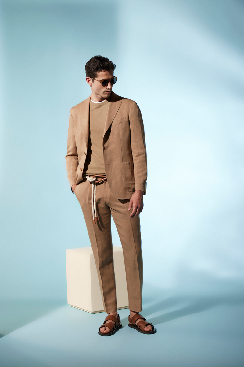 Man Suit Tan N13C2E