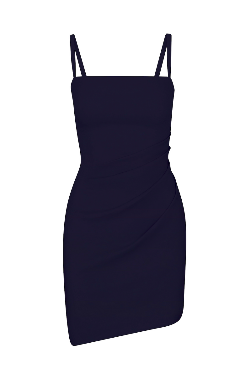 The Nadege Mini Dress Marine