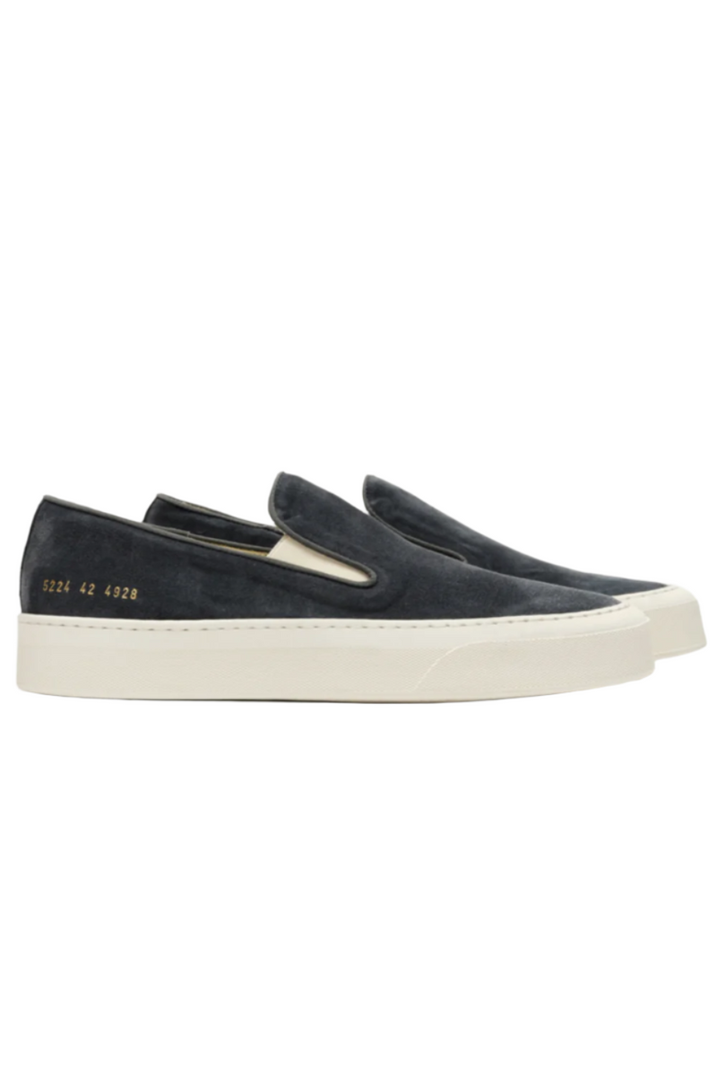 Slip On Suede Navy 4928