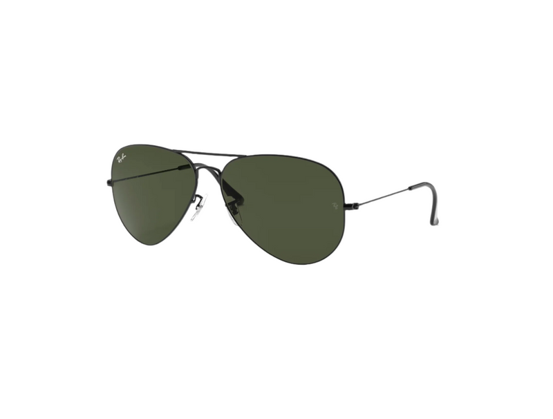 Aviator Large Metal Black G-15 Green