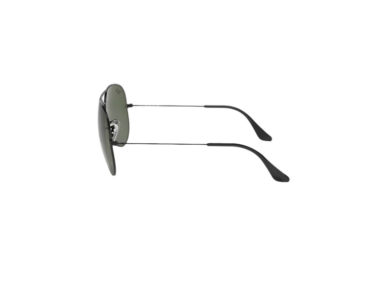 Aviator Large Metal Black G-15 Green