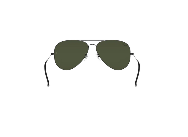 Aviator Large Metal Black G-15 Green