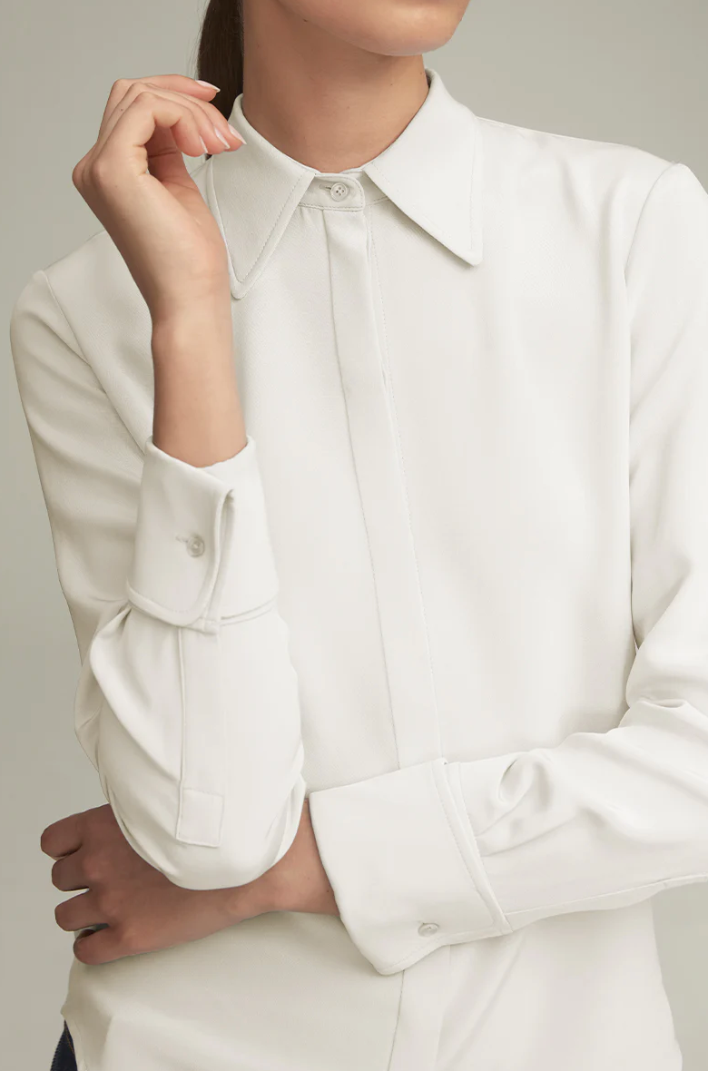 The Spence Button Down White