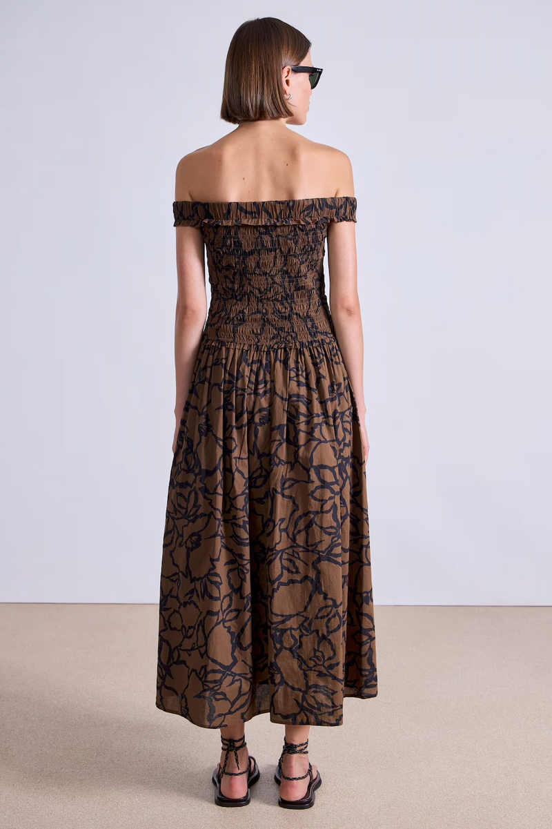 Britt Off-Shoulder Maxi Dress