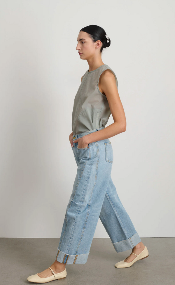 Relaxed Cuffed Lasso Jac Wash