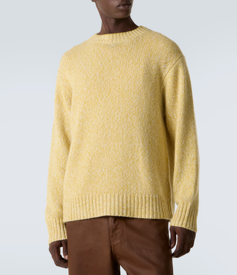 Alba Sweater Yellow-White