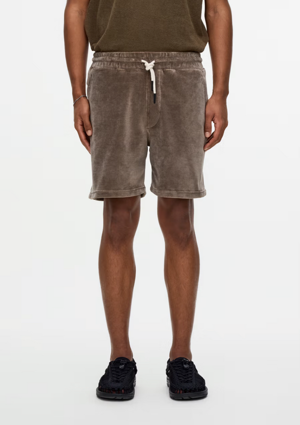 Morel Velour Shorts