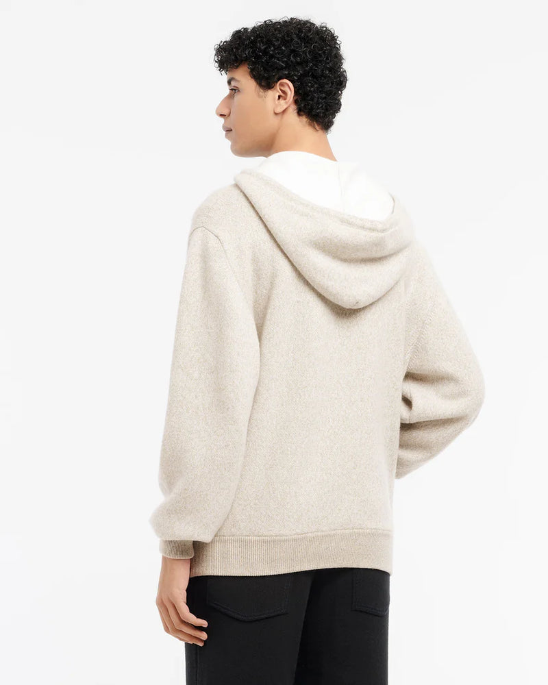 Cashmere Cotton Sportswear Hooded Sweatshirt