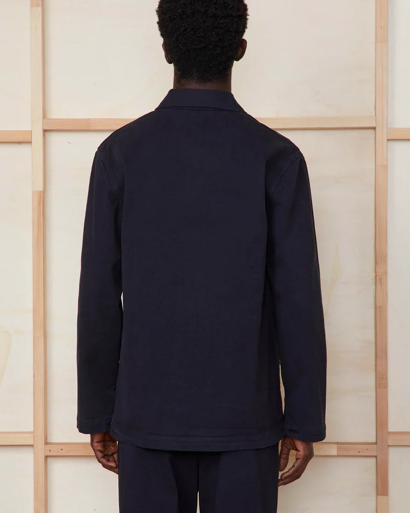 Chad Jacket Cotton Twill Black