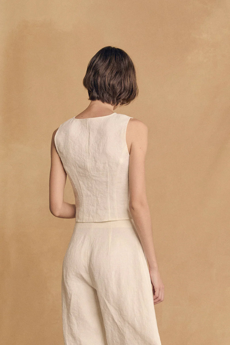 Costa Pant Ivory (Final Sale)