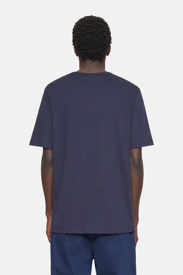 Cotton & Cashmere T-Shirt Navy