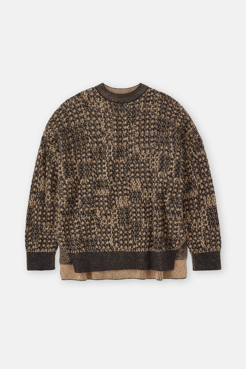 Crew Neck Long Sleeve with Pattern