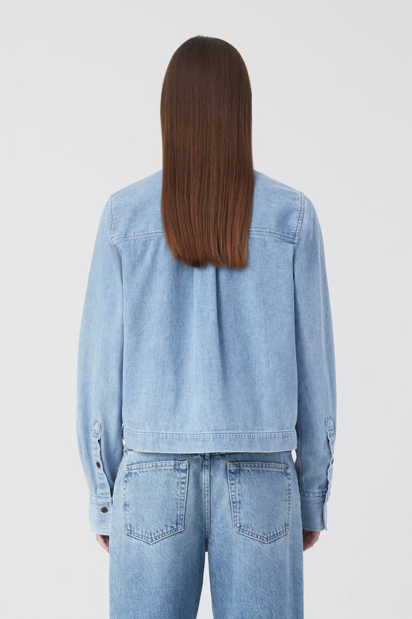 Dropped Denim Shirt