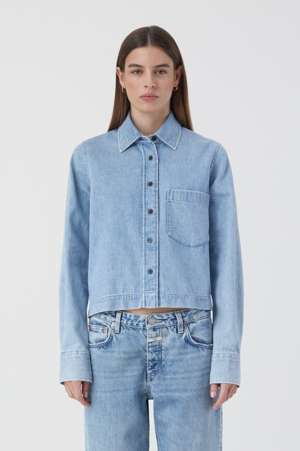 Dropped Denim Shirt