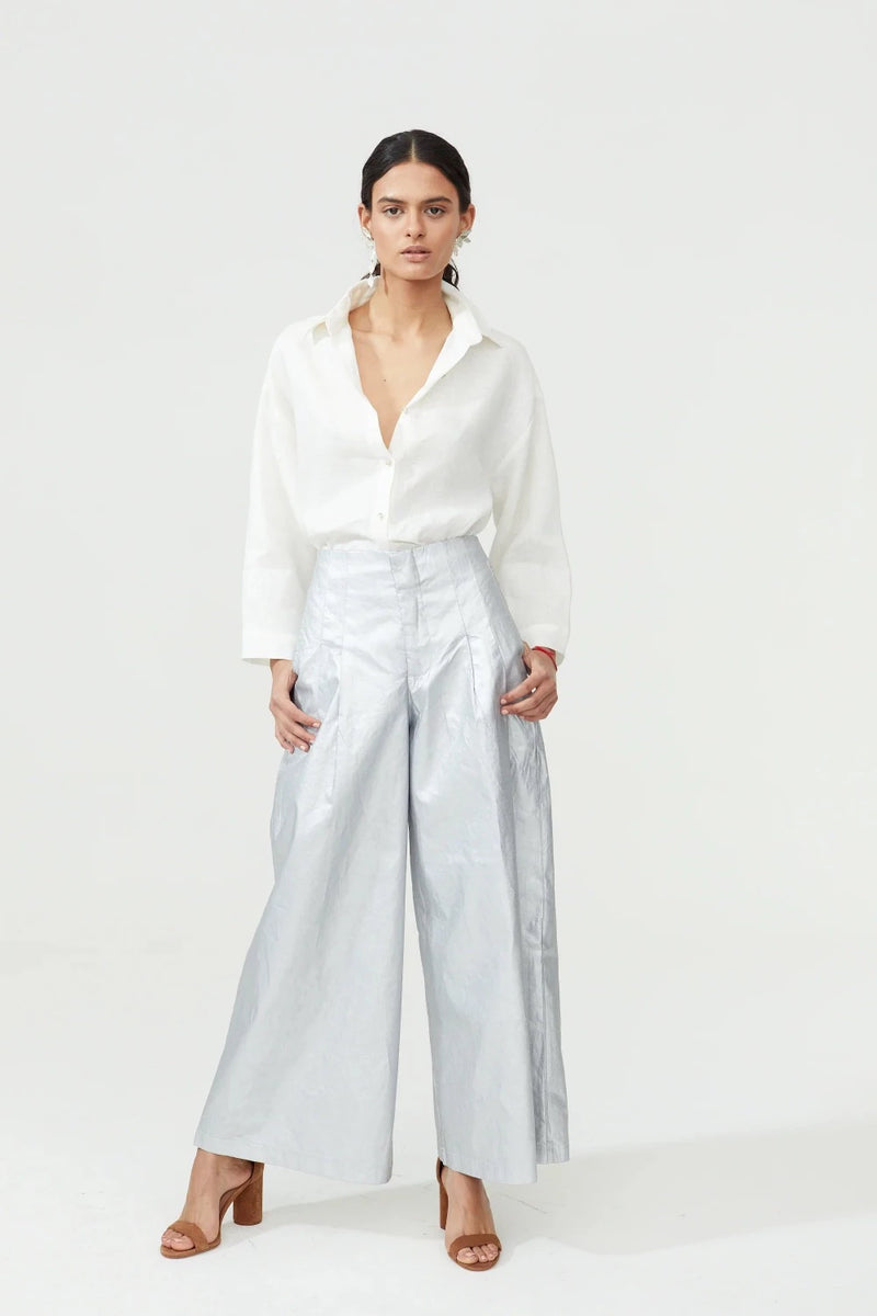 Culotte Pant Silver