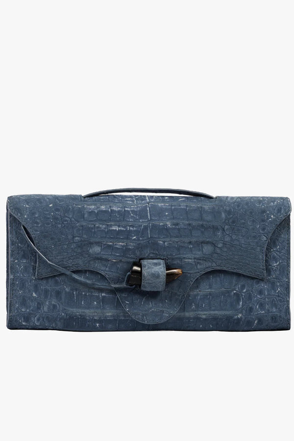 Crocodile Coco Clutch