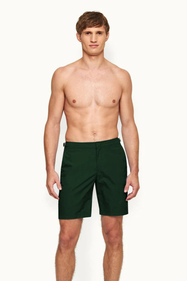 Dane II Amazonian Green Swim Shorts