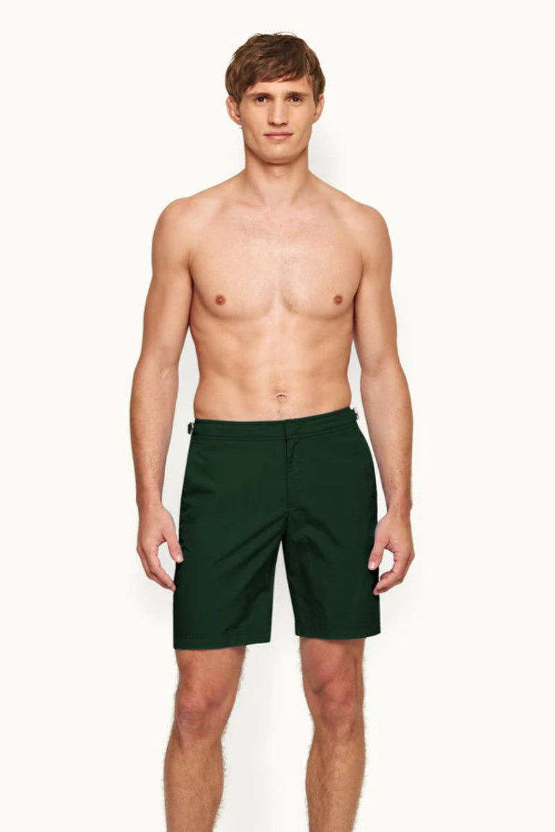 Dane II Amazonian Green Swim Shorts