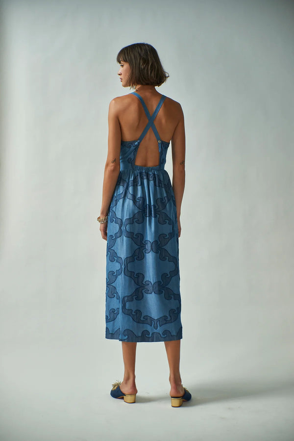 Della Dress Tencel Denim