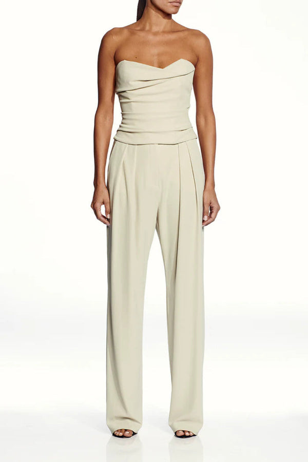 Double Pleated Trouser Oyster