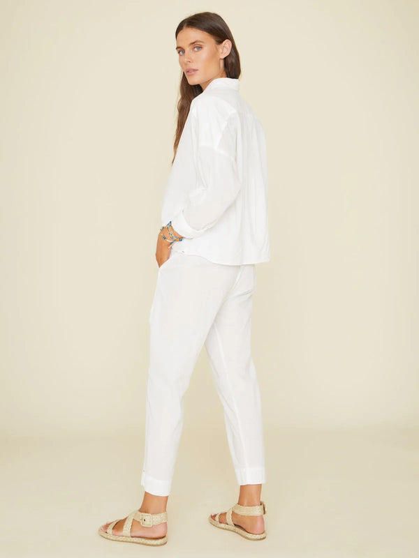 Draper Pant in White