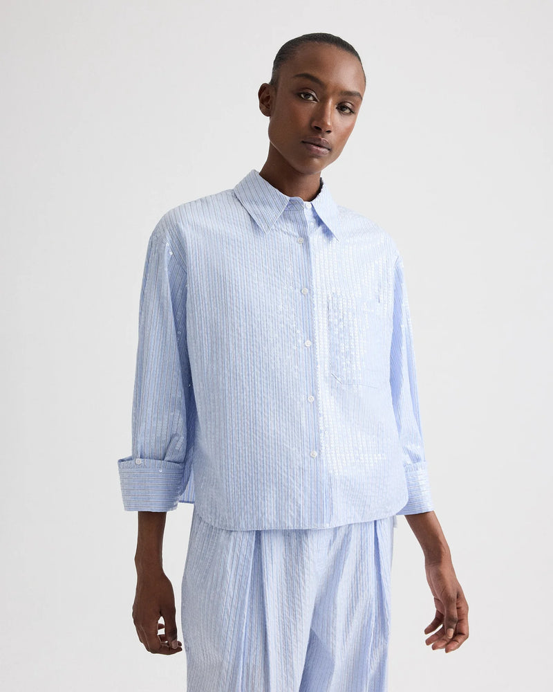 J.D. Shirt Blue Midnight – CURIO at Faena Bazaar