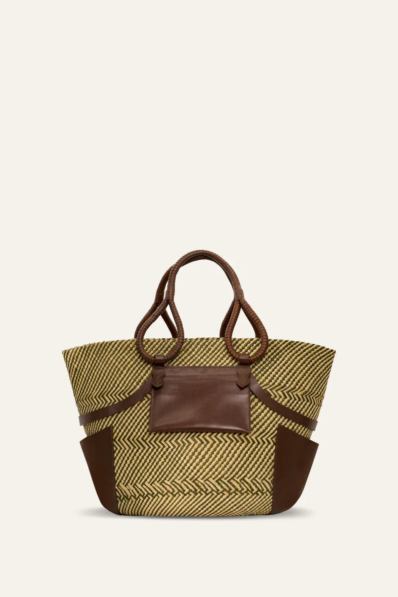 En La Mar Tote Bag Wood-Sand
