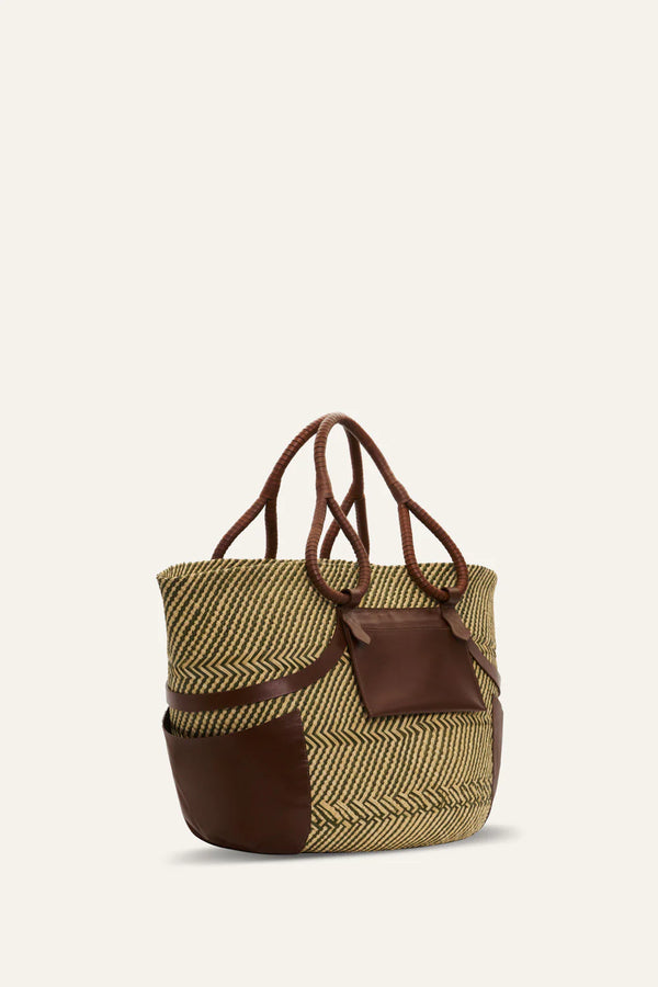 En La Mar Tote Bag Wood-Sand