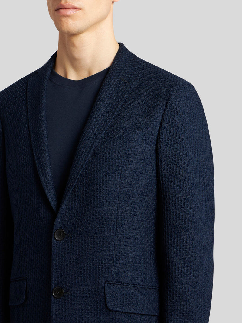 Worked Weave Jersey Jacket