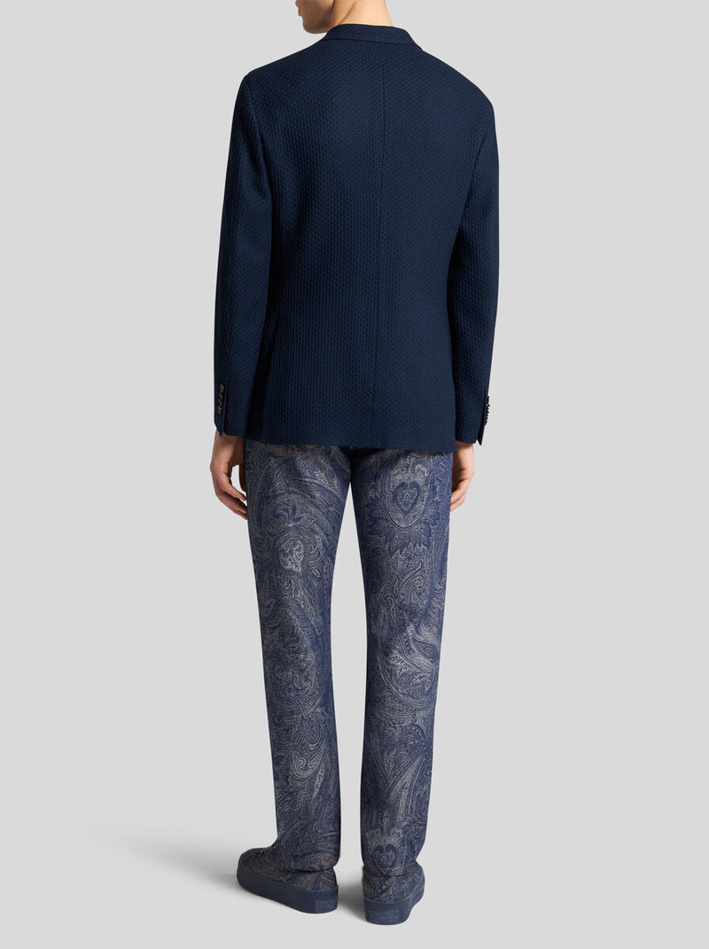 Worked Weave Jersey Jacket