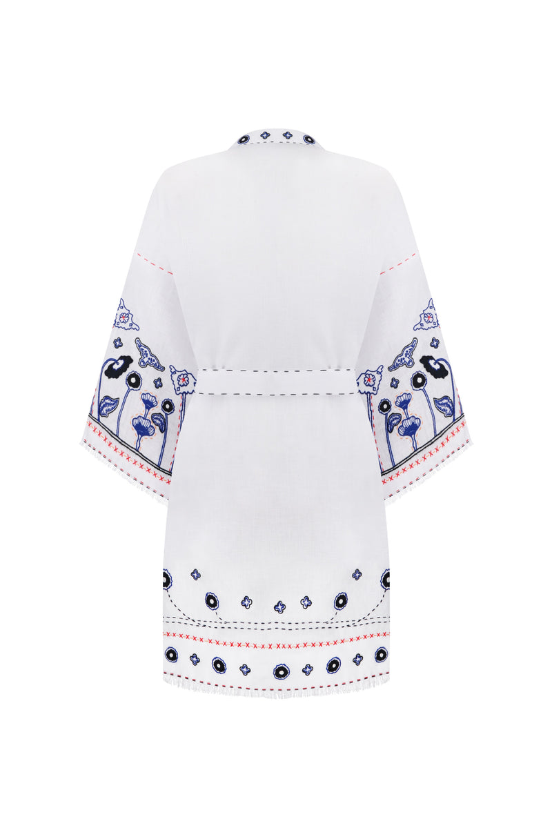 Eames Kimono White