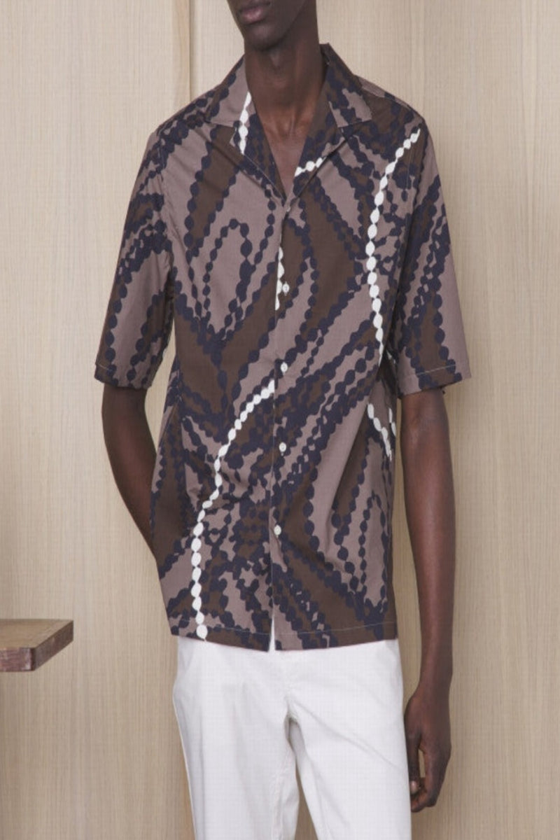 Eren SS Italian Cotton Knot Print (Final Sale)