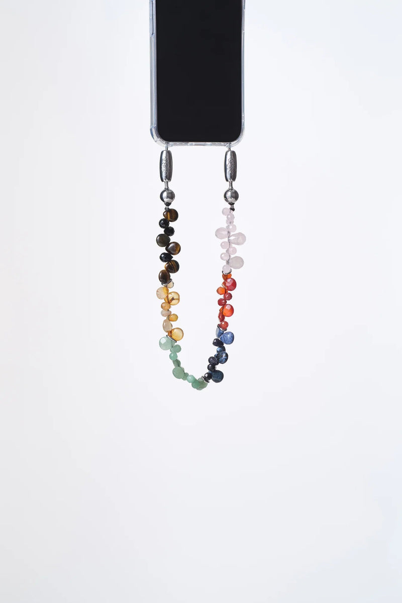 Linked Teardrop Gemstone Wristlet
