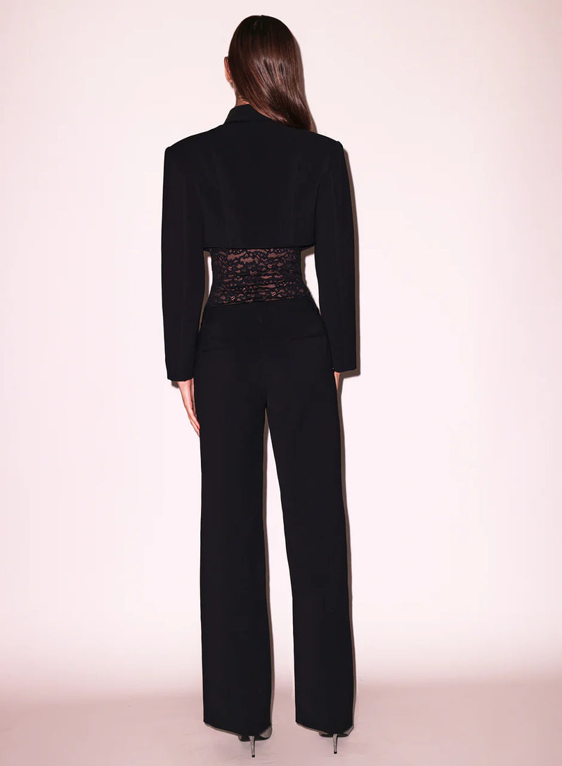 Zipper Split Hem Pant