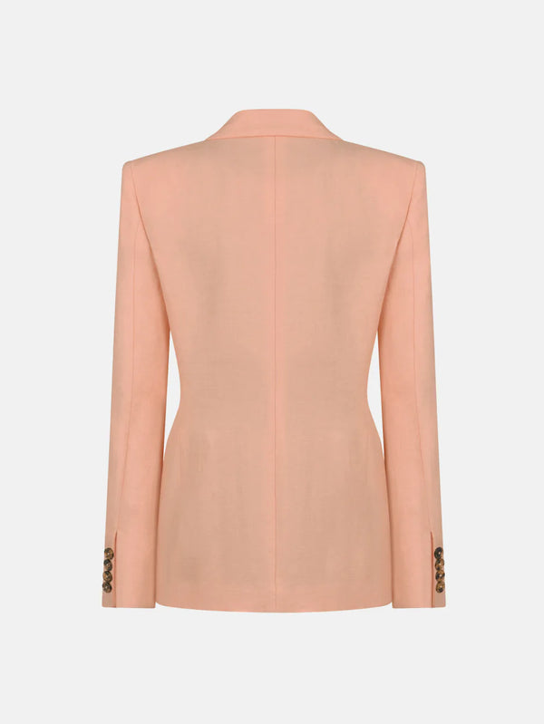 Flica Tan Charmer Blazer Pink