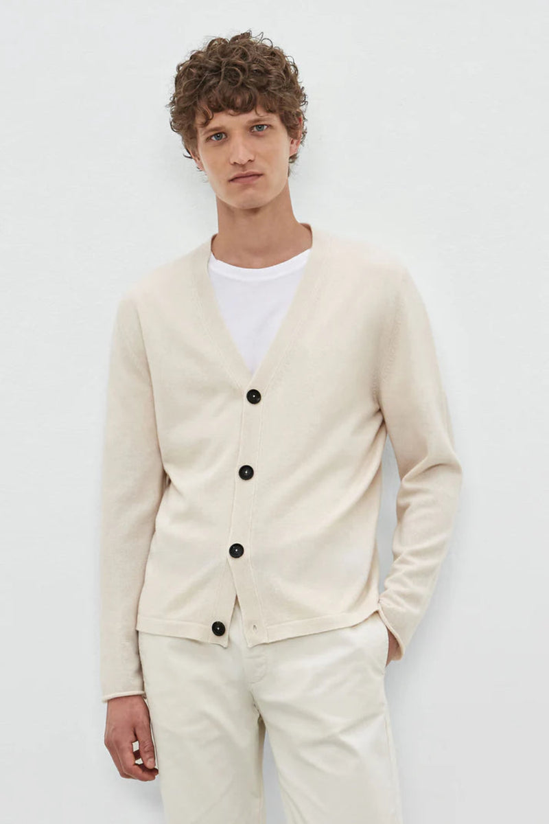 Freddie Cashmere Cardigan Magnolia