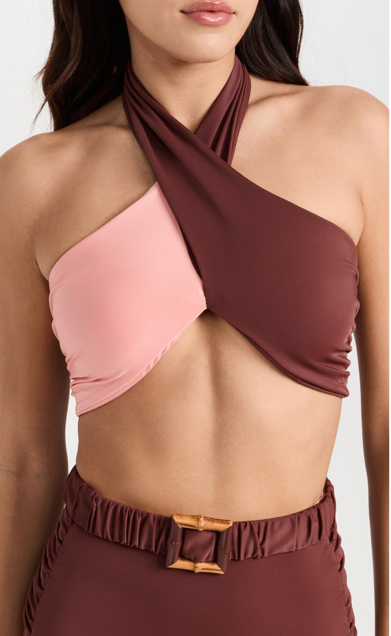 Ginger Spice Bikini Top (Final Sale)