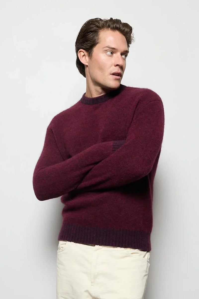 Gstaad Sweater Wool Burgundy