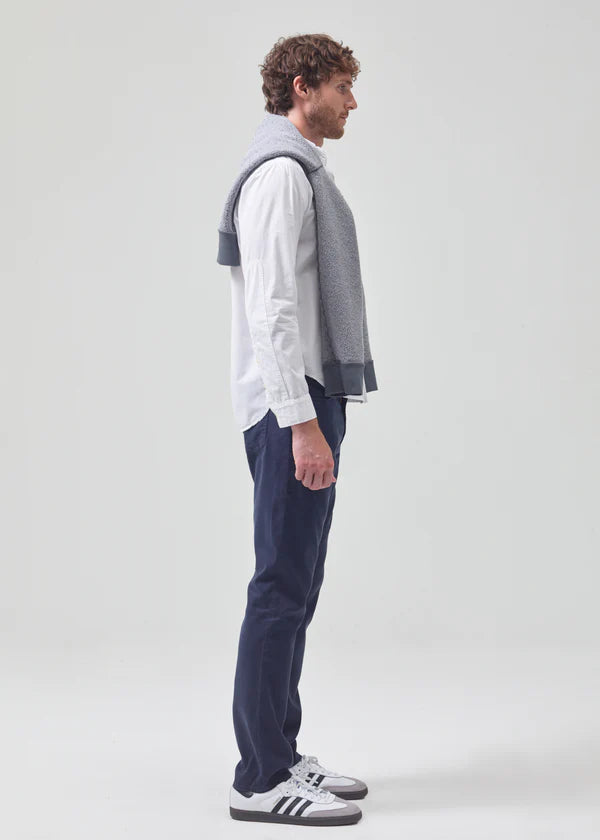 Gage Slim Straight Stretch Linen