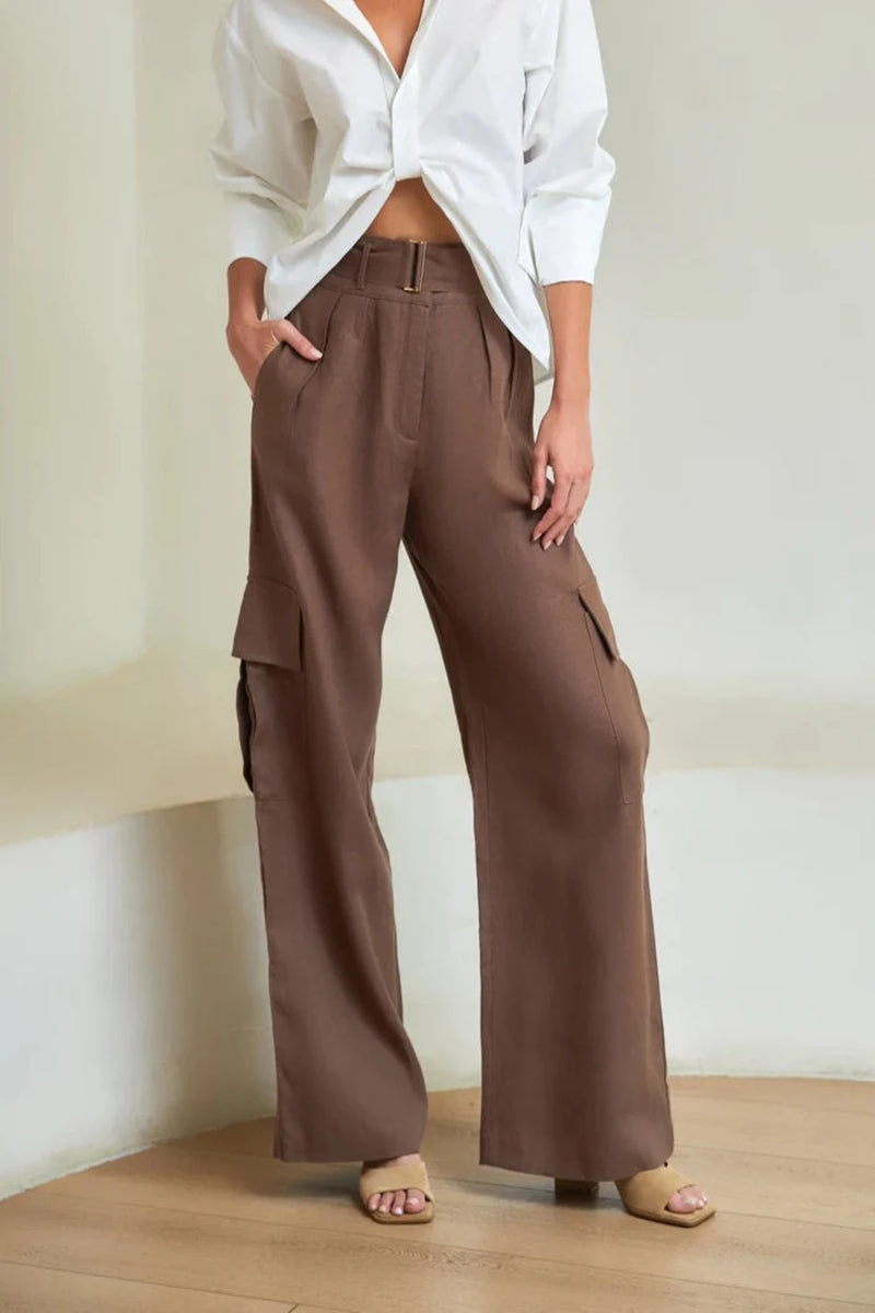 Maggie Pant Chocolate (Final Sale)