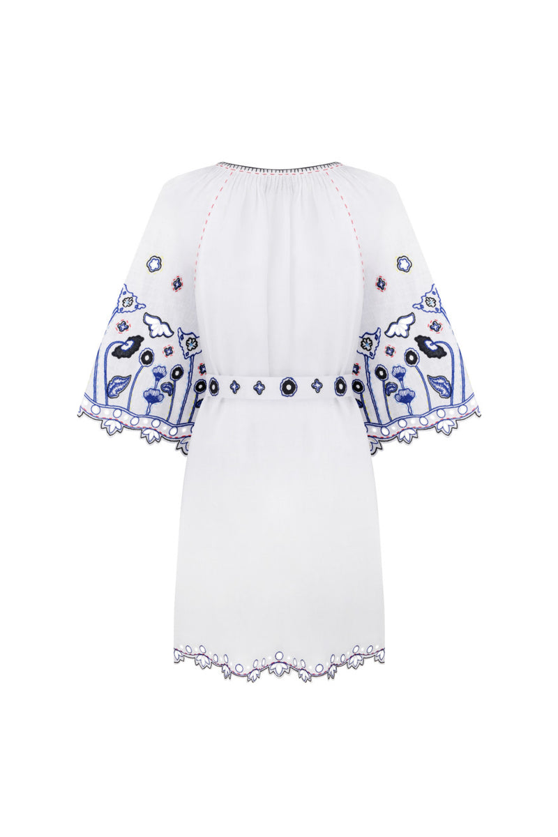 Hampstead Short Dress in White